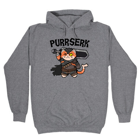 Purrserk Hooded Sweatshirt