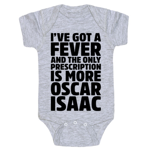 Oscar Isaac Fever Parody Baby One-Piece