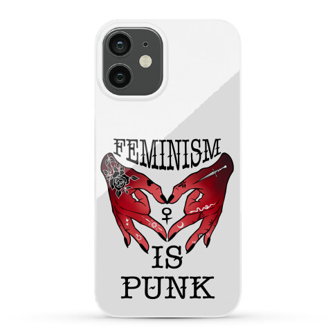 Feminism Is Punk Phone Cases | LookHUMAN