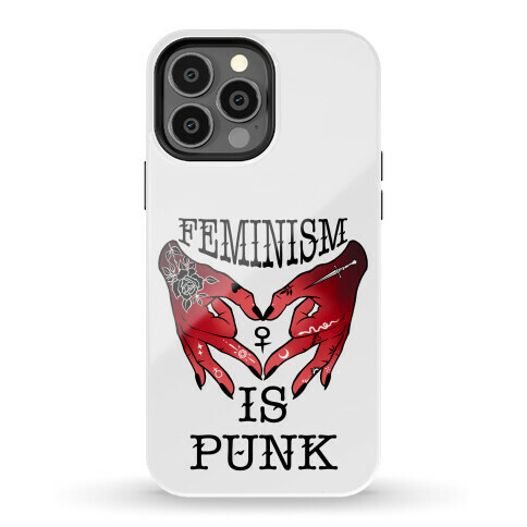 Feminism Is Punk Phone Case