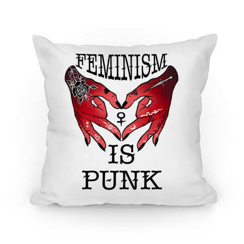 Feminism Is Punk Pillow