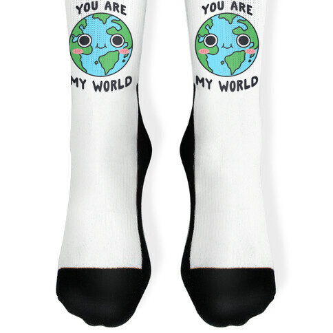 You Are My World Sock