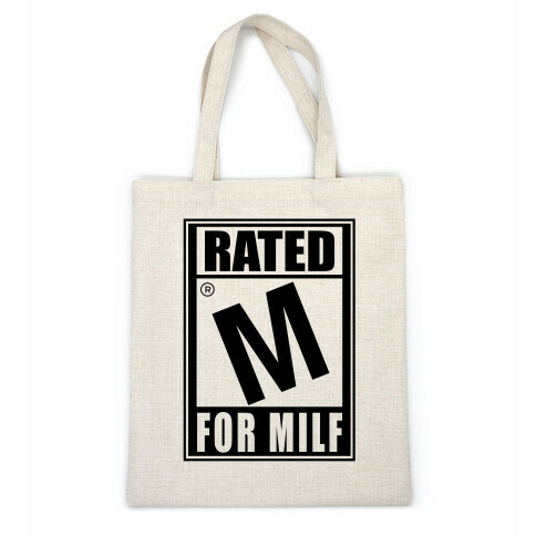 Rated M For Milf Parody Casual Tote