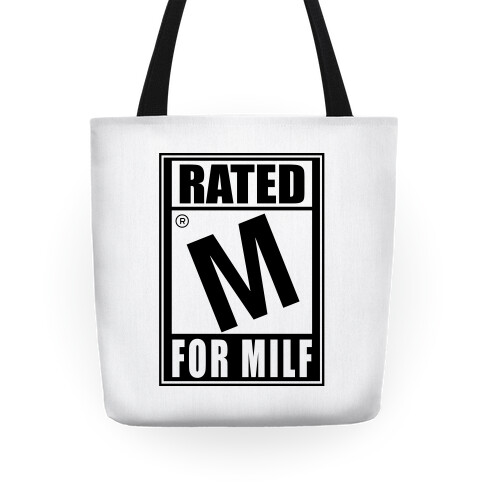 Rated M For Milf Parody Tote