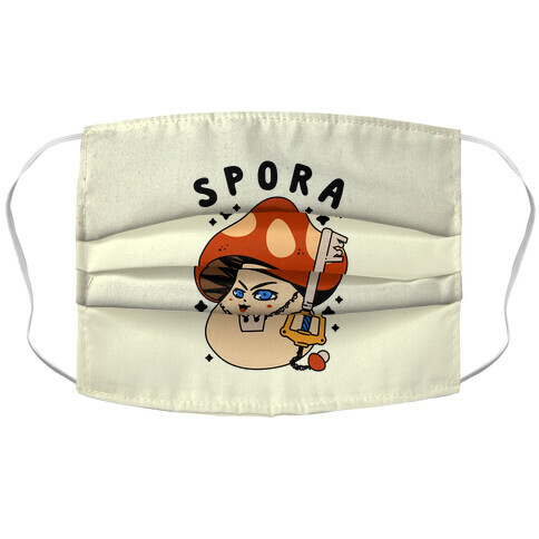 Spora  Accordion Face Mask