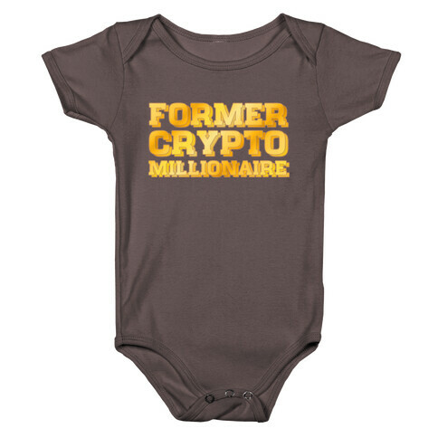 Former Crypto Millionaire Baby One-Piece
