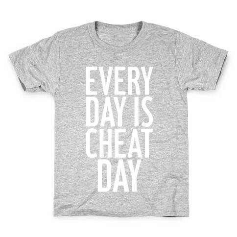 Every Day Is Cheat Day Kids T-Shirt