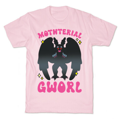 Mothterial Gworl Mothman Parody T-Shirt