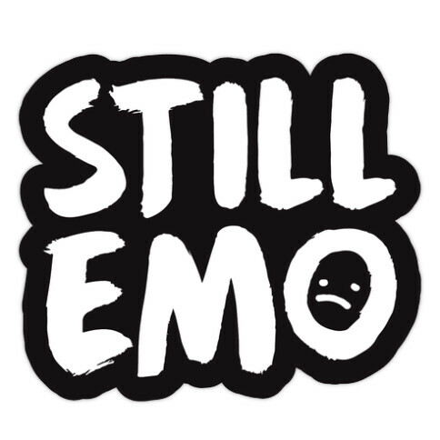 Still Emo Die Cut Sticker