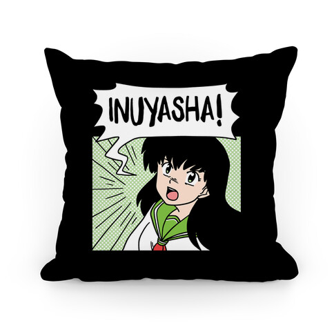 Kagome Screaming InuYasha (1 of 2 pair) Pillow