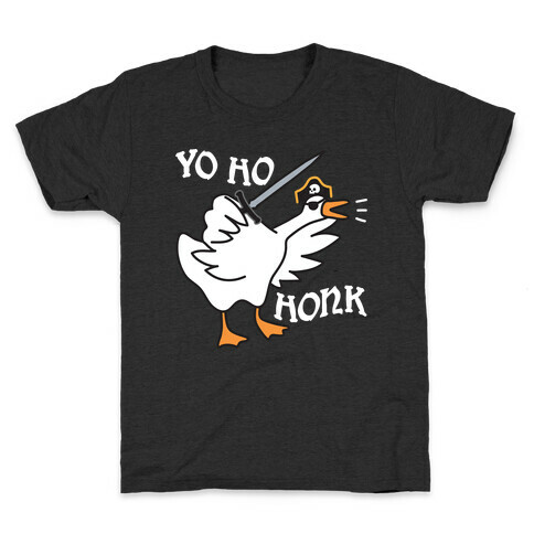 Yo Ho Honk Pirate Goose Kids T-Shirt