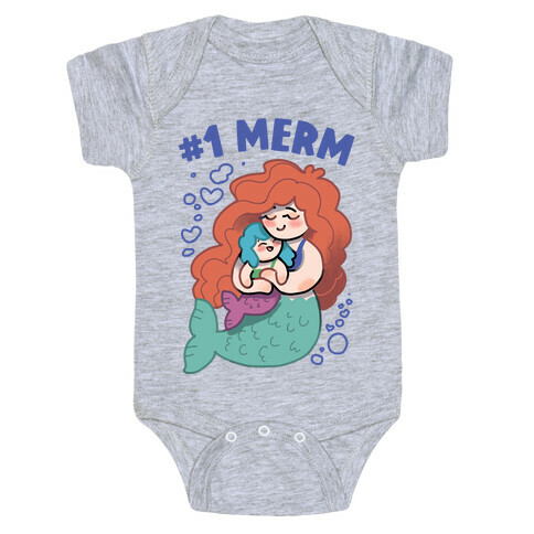 #1 Merm Baby One-Piece