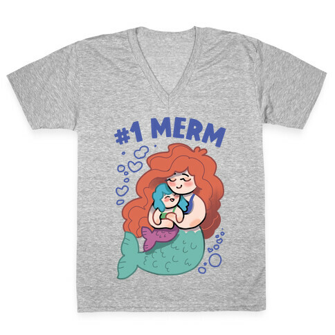 #1 Merm V-Neck Tee Shirt