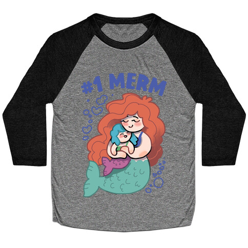 #1 Merm Baseball Tee