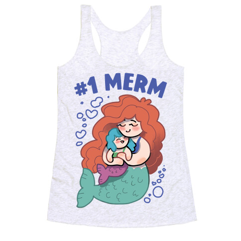 #1 Merm Racerback Tank Top