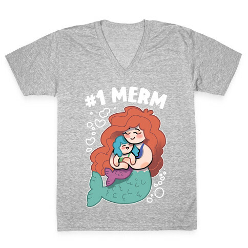 #1 Merm V-Neck Tee Shirt