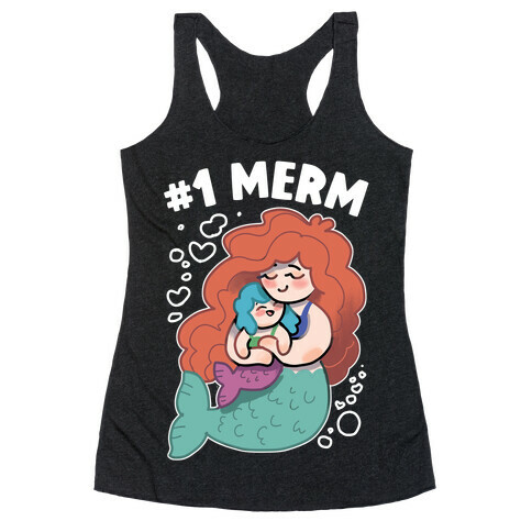 #1 Merm Racerback Tank Top