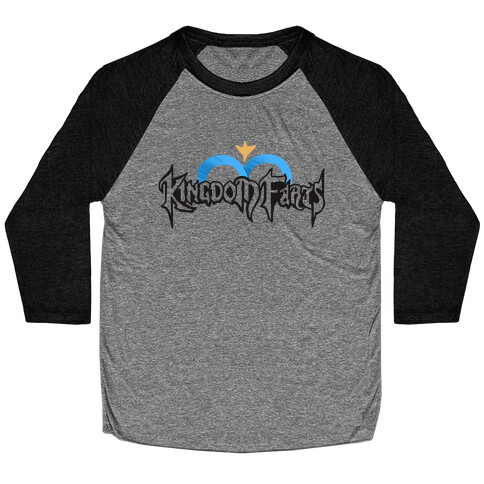 Kingdom Farts Parody Baseball Tee