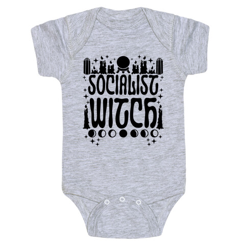 Socialist Witch Baby One-Piece