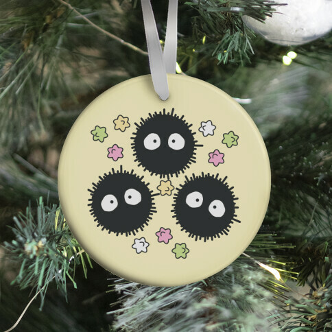 A Trio Of Soot Sprites Ornament