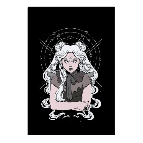 Goth Usagi (Sailor Moon Parody) Garden Flag