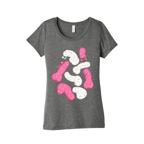 Frosted Peens Crackers Womens T-Shirt