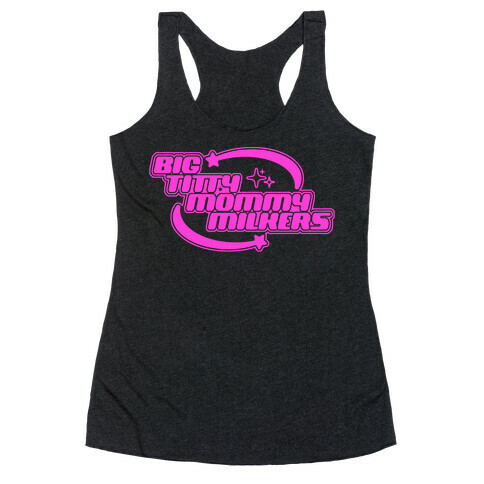 Y2K Big Titty Mommy Milkers Racerback Tank Top