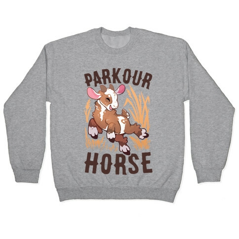 Parkour Horse Pullover