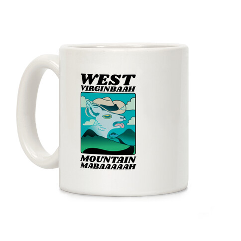 West Virginbaah, Mountain Mabaah (Country Roads Goat)  Coffee Mug
