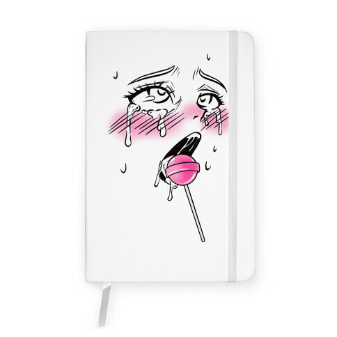 Ahegao Lollipop Notebook