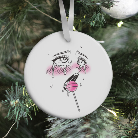 Ahegao Lollipop Ornament