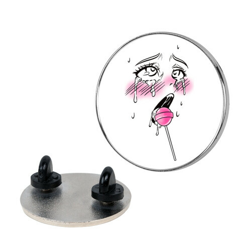 Ahegao Lollipop Pin