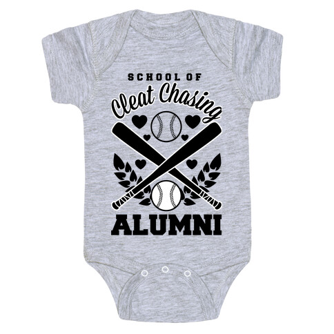 School Of Cleat Chasing Alumni Baby One-Piece