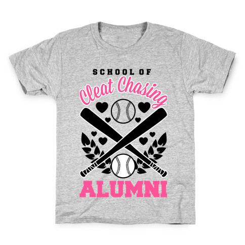 School Of Cleat Chasing Alumni Kids T-Shirt