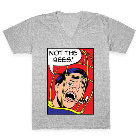 Nicholas Cage: Lichtenstein Edition V-Neck Tee Shirt