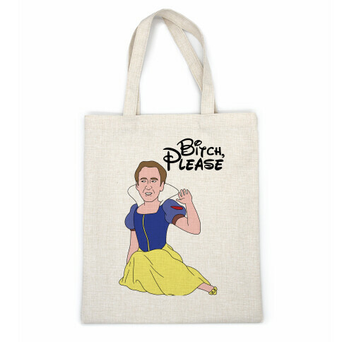 Bitch, Please (Nick Cage Princess) Casual Tote