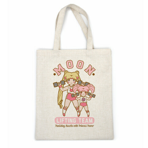 Moon Lifting Team Parody Casual Tote