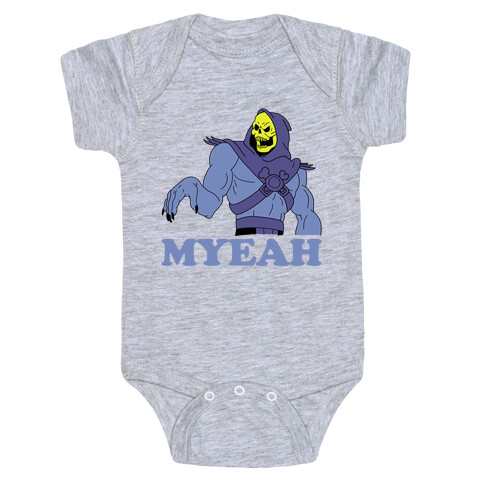 What's Goin' On? Couples Shirt (Skeletor) Baby One-Piece