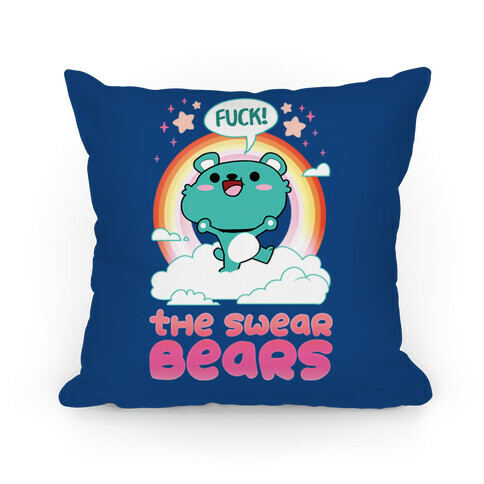 The Swear Bears Pillow