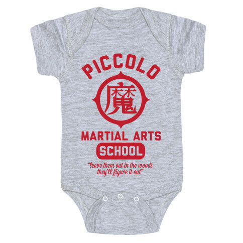 Piccolo Martial Arts School Baby One-Piece
