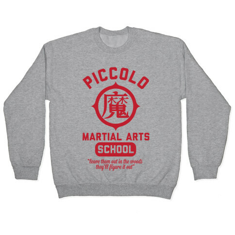 Piccolo Martial Arts School Pullover