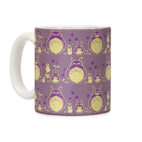 Totoro Pattern Coffee Mug