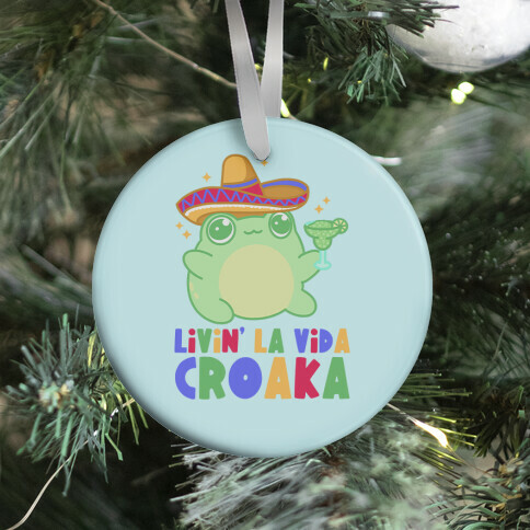 Livin' La Vida Croaka Ornament