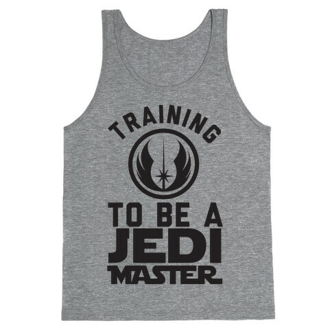 Training To Be A Jedi Master Tank Top