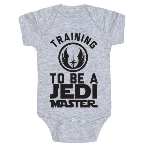 Training To Be A Jedi Master Baby One-Piece