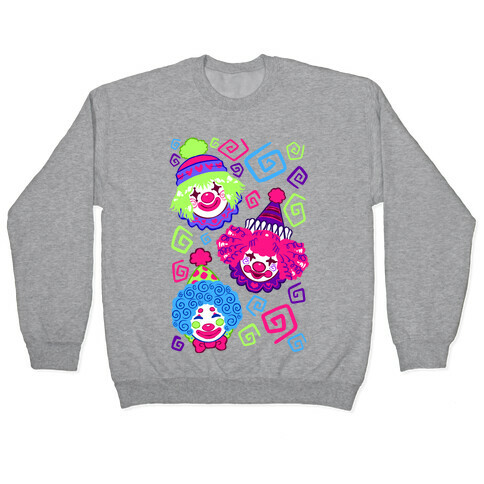 Kawaii Clowns Pullover