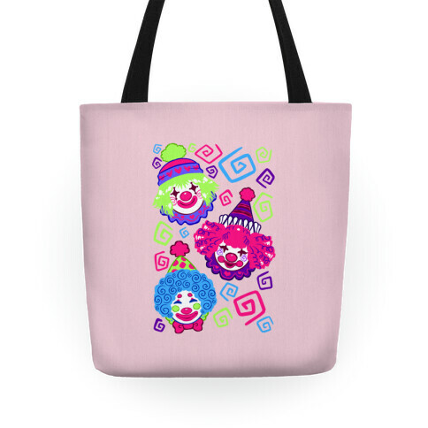 Kawaii Clowns Tote