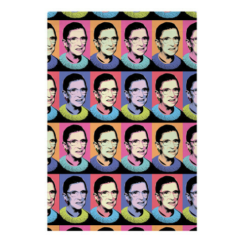 RBG Pop Art Garden Flag