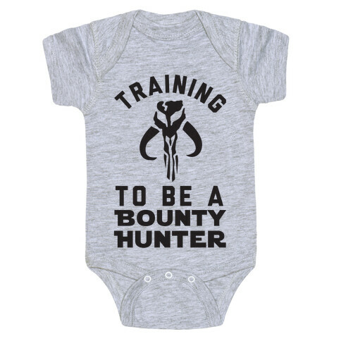 Training To Be A Bounty Hunter Baby One-Piece