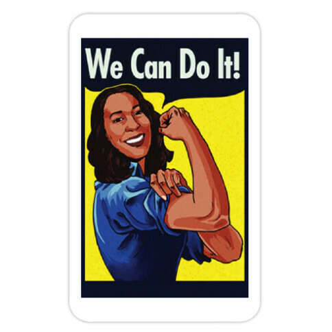 Kamala Harris We Can Do It Die Cut Sticker